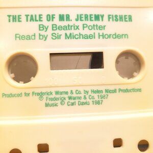 THE TALE OF MR. JEREMY FISHER AUDIO CASSETTE TAPE by BEATRIX POTTER - 1987